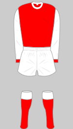 1964-1966 Arsenal Kit