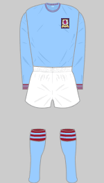 aston villa 1964-65 change kit