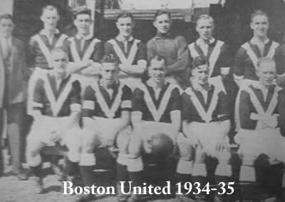 boston united 1934-35