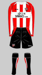 Brentford 2006-2007 kit