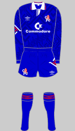 1991-1993 Chelsea Kit