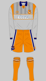 chelsea 1994-1996 away kit