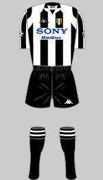 juventus 1998 uefa champions league kit