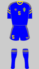 sweden 1991 womens world cup blue kit