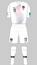 south korea 2018 2nd kit