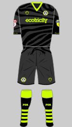 forest green rovers 2019-20 2nd kit