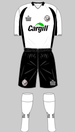 hereford united 2009-10 home kit