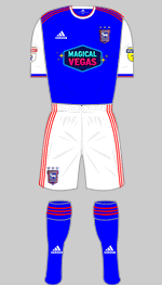 ipswich town 2018-19 1st kit