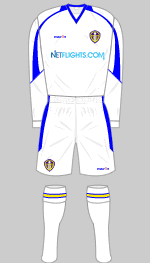 leeds united 2008-09 home kit