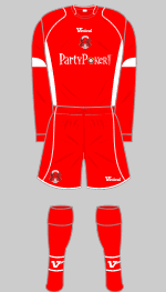Leyton Orient 2007-2008 Kit