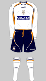 luton town 2008-09 home kit