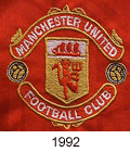manchester united crest 1992