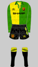 manchester united 1992 third kit
