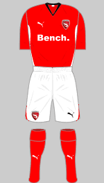 morcambe 2010-11 home kit