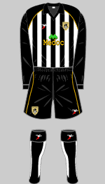 Notts County 2007-08 kit