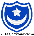 portsmouth fc 2014 commemorative crest