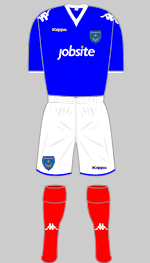 portsmouth fc 2010-11 home kit