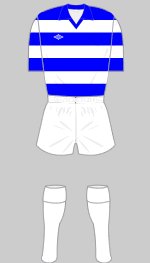 qpr 1974-75 umbro kit