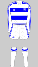 qpr1980-81 long sleeved kit