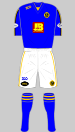 berwick rangers 2014-15 change kit