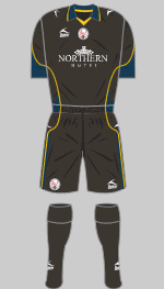 brechin city 2009-10 away kit