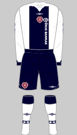 hearts 2008-09 away kit