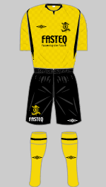 livingston fc 2009-10 home strip