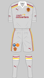 motherwell fc 2011-13 away kit