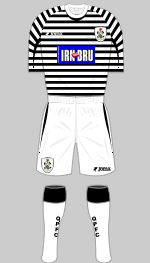 queen's park fc 2010-11 home kit