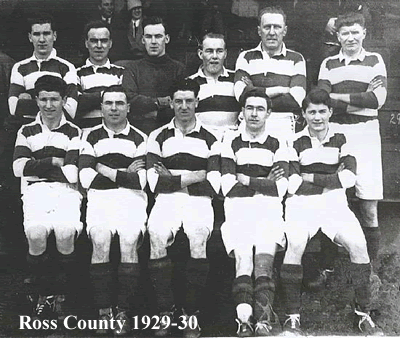 ross county 1929-30 team group
