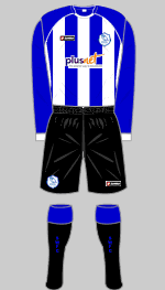 Sheffield Wednesday 2007-08 home kit 