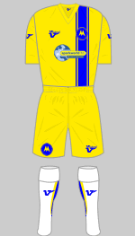 torquay united 2011-12 home kit