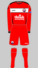 gap connah's quay afc 2012-13 away kit