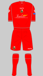 lanelli afc 2012-13 home kit