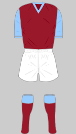 West Ham 1955-1956 Kit