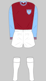 west ham united 1965 european cup winers cup final strip