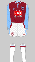 the hammers 1990-91 kit