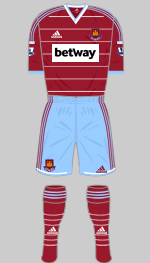 west ham utd 2014-15 betway