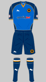 wolverhampton wanderers 2012-13 away kit