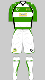 yeovil towen 2009-10 home kit