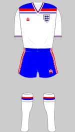 england 1980-81 white kit