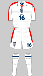 england 2003 all white kit
