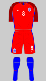 england 2016 2nd kit