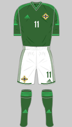 northern ireland 2014 football kit\