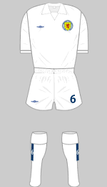 scotalnd 1974 world cup finals change kit