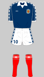 scotland 1978 world cup finals kit
