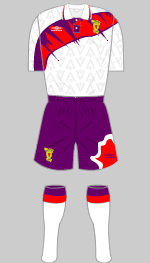 scotland 1991-93 change kit