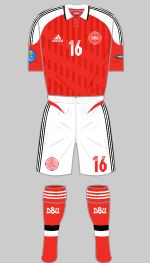 denmark euro 2012 home kit