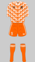 netherlands 1988 european championship kit
