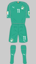 ivory coast 2014 world cup change kit